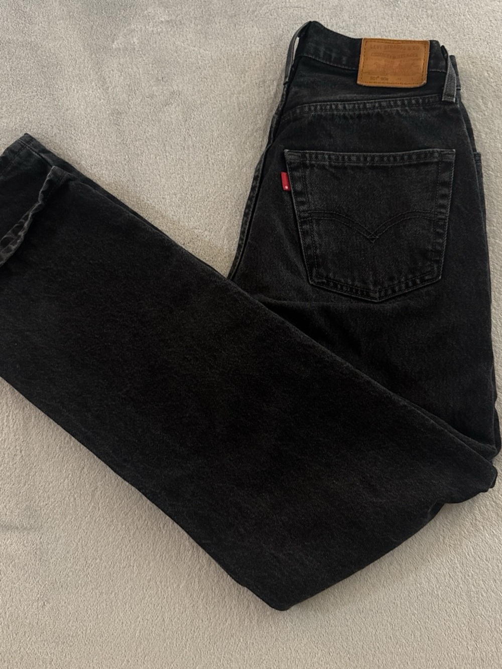 Levi's Women's Black Straight Jeans